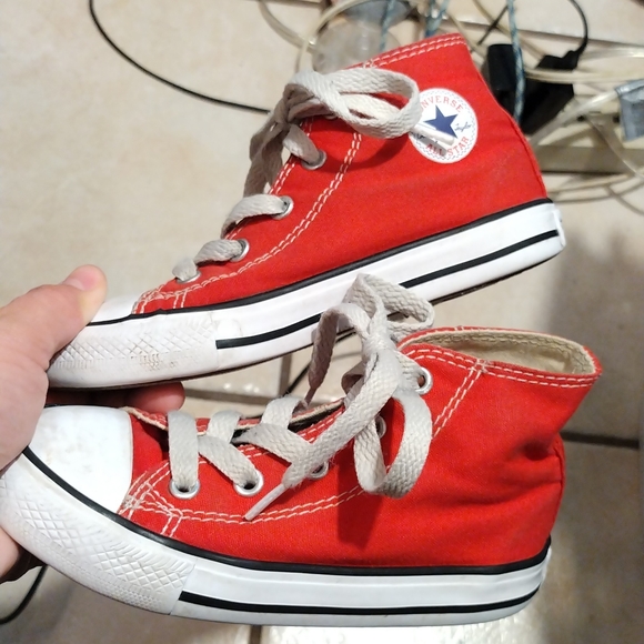 Red Converse - Picture 3 of 5
